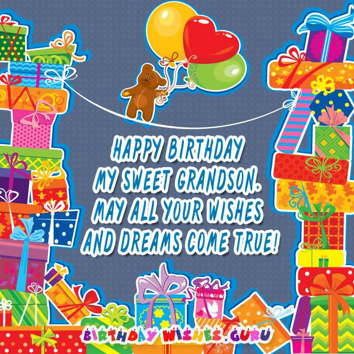 Birthday Wishes Grandson
 Happy Birthday Wishes for Grandson – By Birthday Wishes Guru