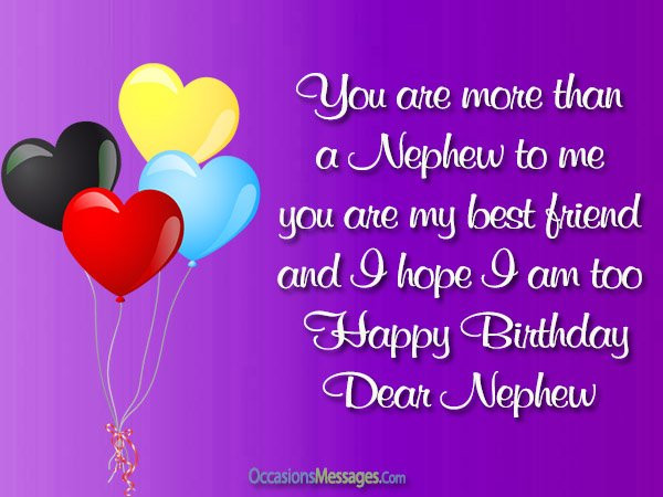 Birthday Wishes Nephew
 Top 300 Birthday Wishes for Nephew Occasions Messages