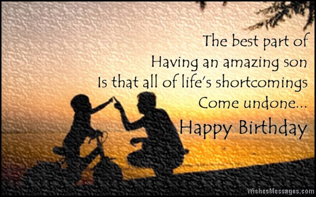 Birthday Wishes Quotes For Son
 Happy Birthday Daddy From Son Quotes QuotesGram