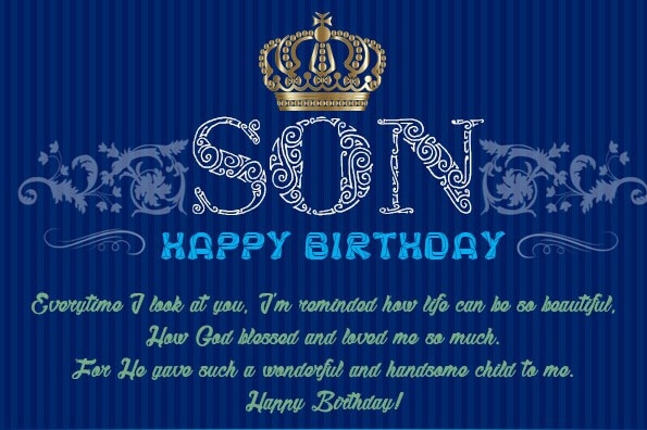 Birthday Wishes Quotes For Son
 50 Best Birthday Quotes for Son Quotes Yard
