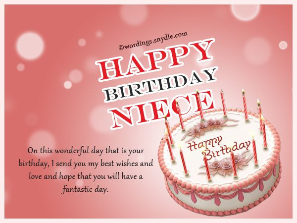 Birthday Wishes To Niece
 As 25 melhores ideias de Niece birthday wishes no Pinterest