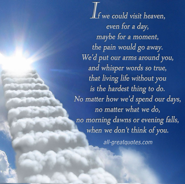 Birthdays In Heaven Quotes
 Birthday In Heaven Quotes To Post QuotesGram