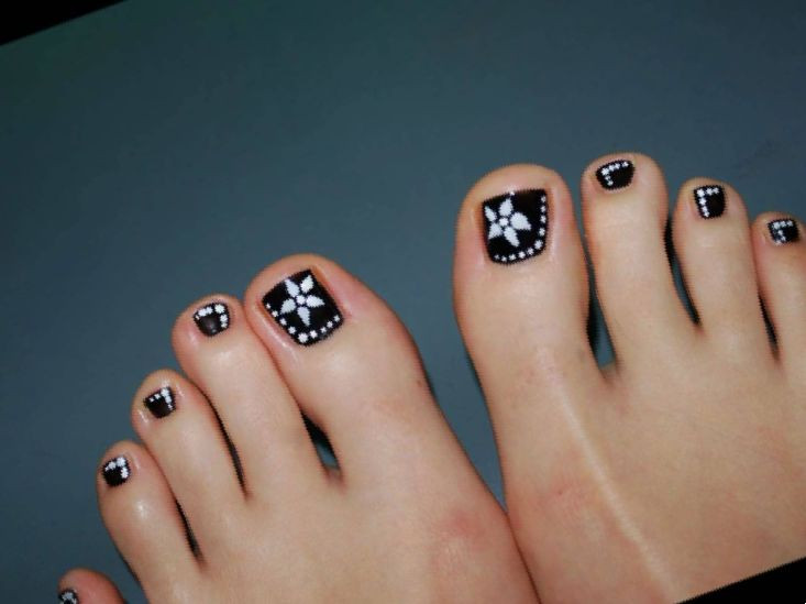 Black And Red Toe Nail Designs
 38 Black And Red Toe Nail Designs PicsRelevant