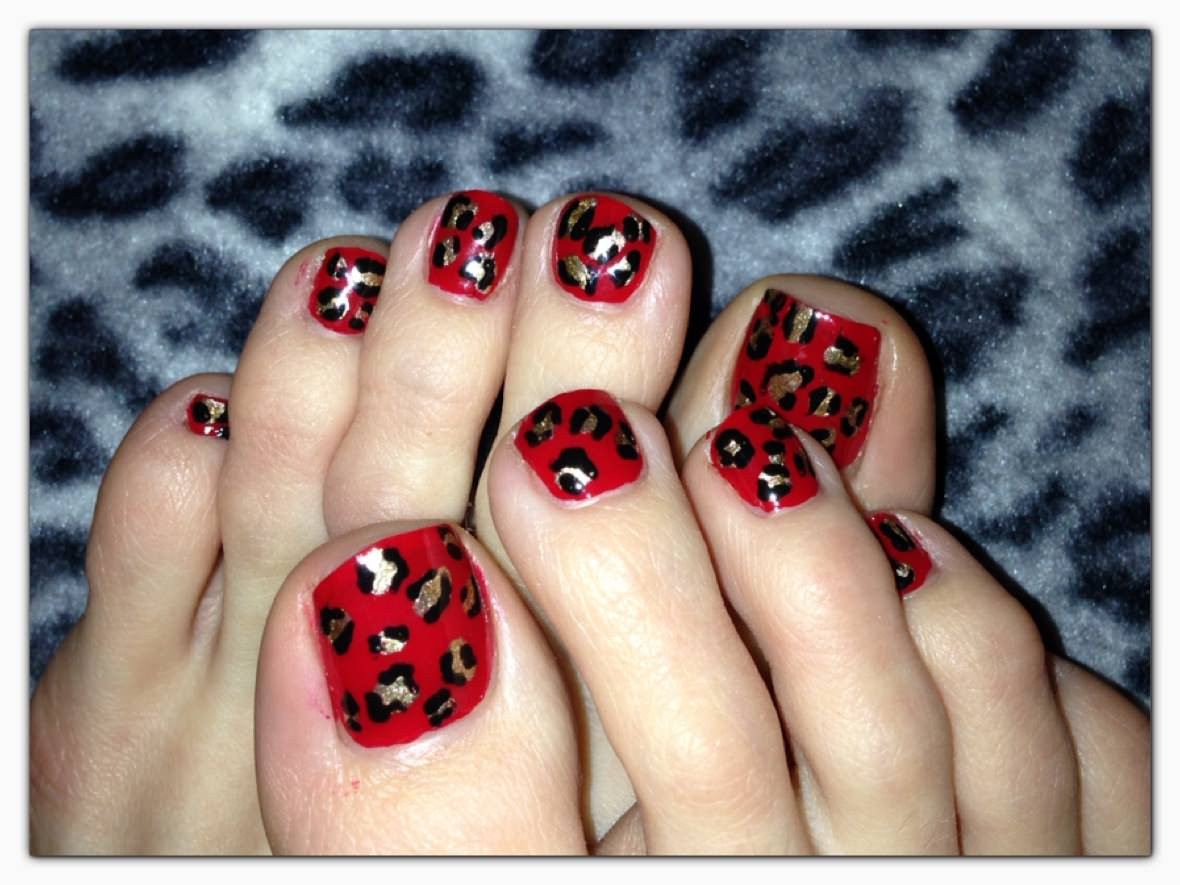 Black And Red Toe Nail Designs
 Pedicures Just Got Better With These 50 Cute Toe Nail Designs