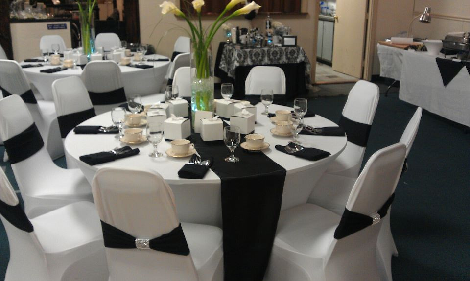 Black And Silver Wedding Decorations
 Black And Silver Wedding Reception