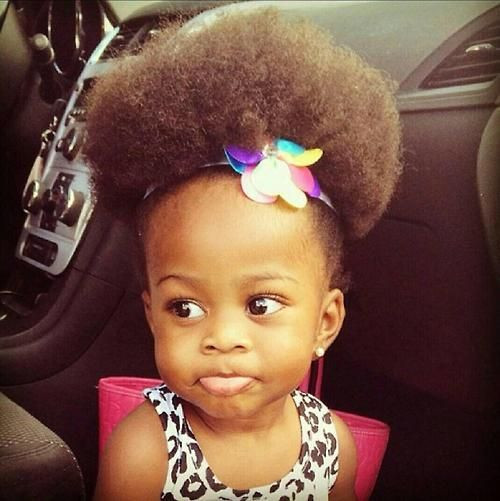 Black Baby Hairstyles
 682 best African American Babies images on Pinterest