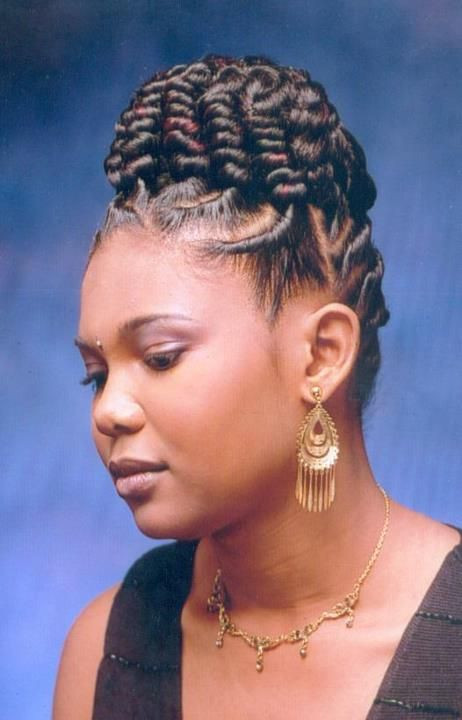 Black Braid Updo Hairstyles
 Braided Updos for Black Women