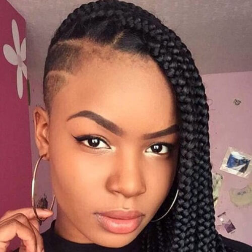 Black Females Shaved Hairstyles
 50 Wicked Shaved Hairstyles for Black Women
