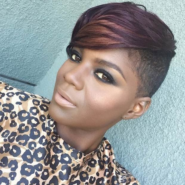 Black Females Shaved Hairstyles
 Pin on StayGlam Hairstyles