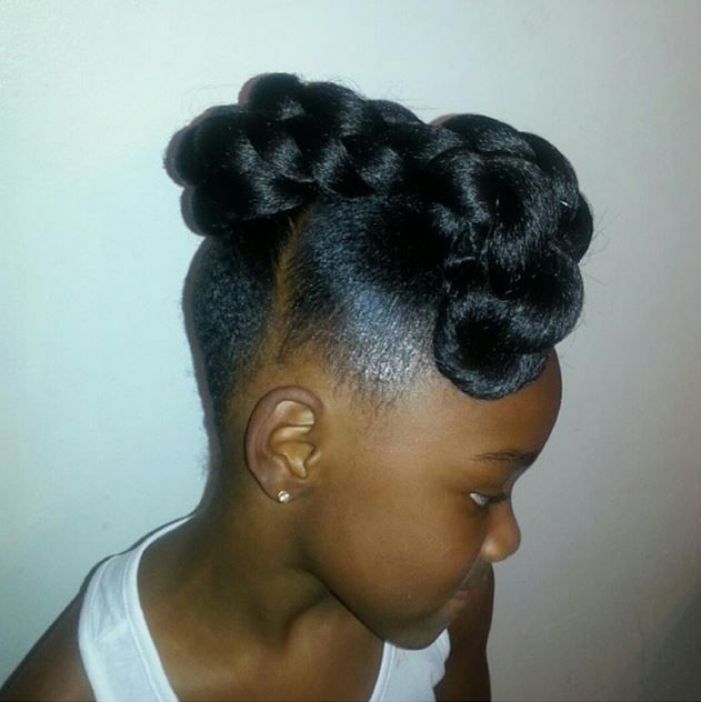 Black Girl Updo Hairstyles
 1102 best Children Hairstyles images on Pinterest