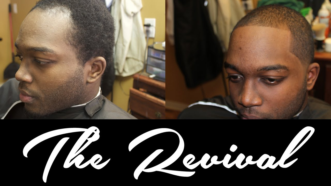 Black Male Receding Hairline Haircuts
 Mens Receding Hairline Taper Haircut The Revival