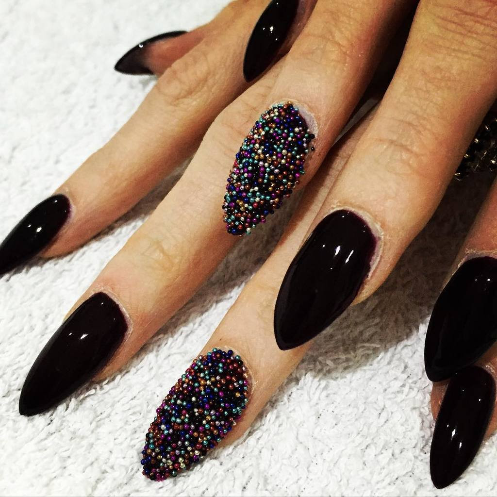 Black Nail Styles
 50 Boldest Black Nail Designs to Stand Out of The Crowd