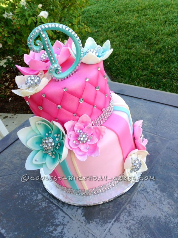 Bling Birthday Cakes
 Delicious Homemade Beautiful Birthday Cake With Bling