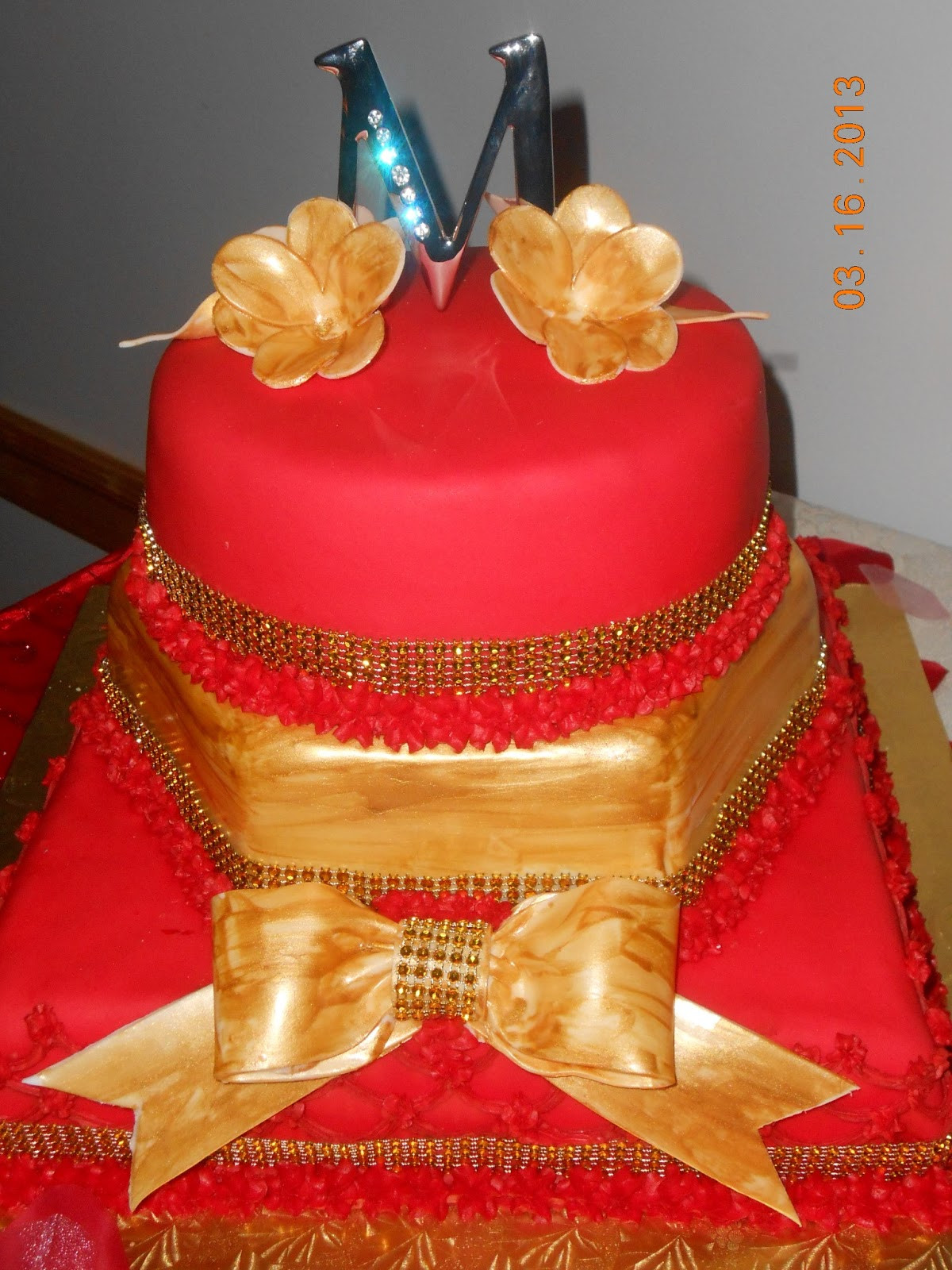 Bling Birthday Cakes
 Marilyn s Caribbean Cakes Michelle s Bling Birthday Cake