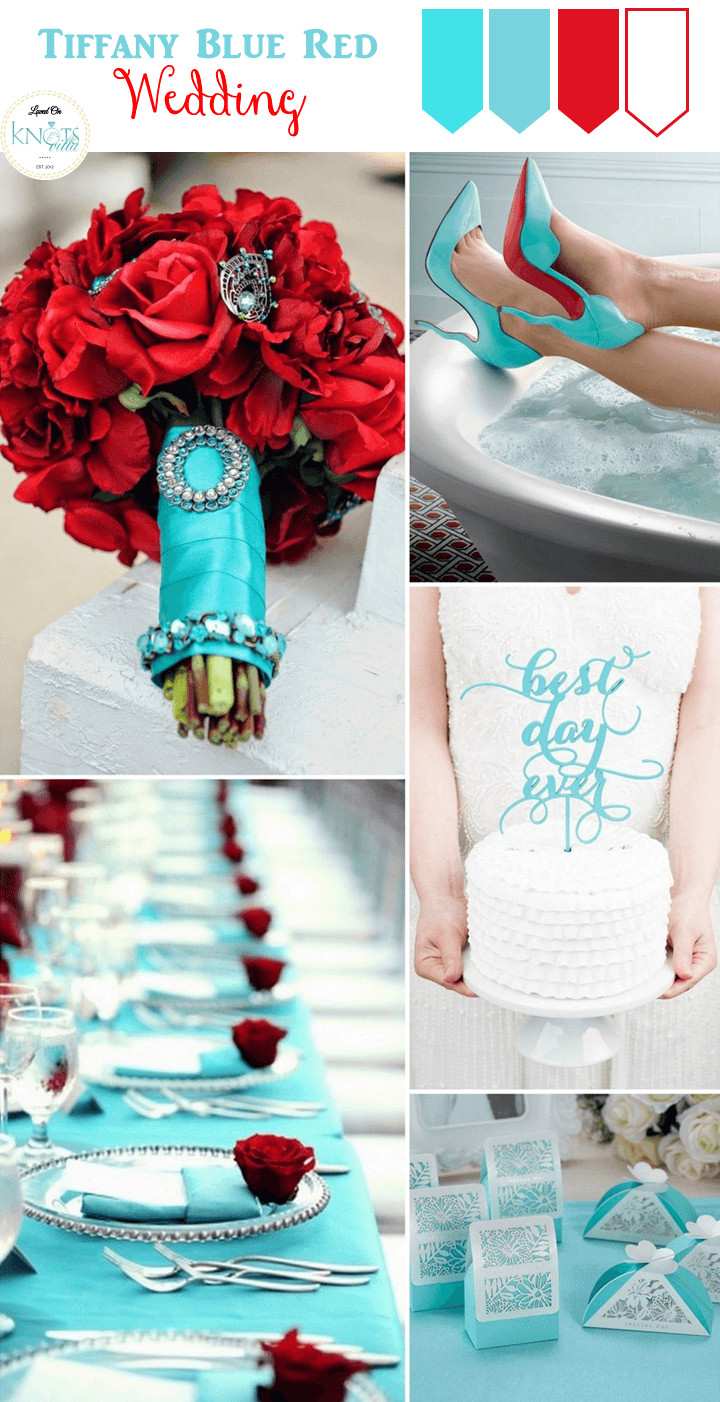 Blue And Red Wedding Colors
 Top Color Inspiration Boards of 2015 KnotsVilla