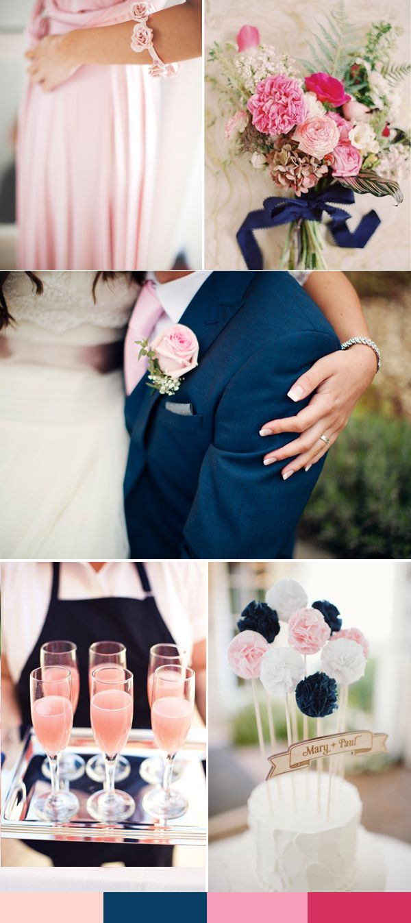 Blue And Red Wedding Colors
 2016 Spring Wedding Color Trends Chapter e Seven Pink