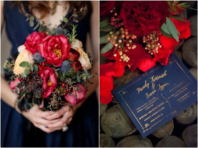 Blue And Red Wedding Colors
 Top 10 Navy Blue Wedding Color bo Ideas for 2020