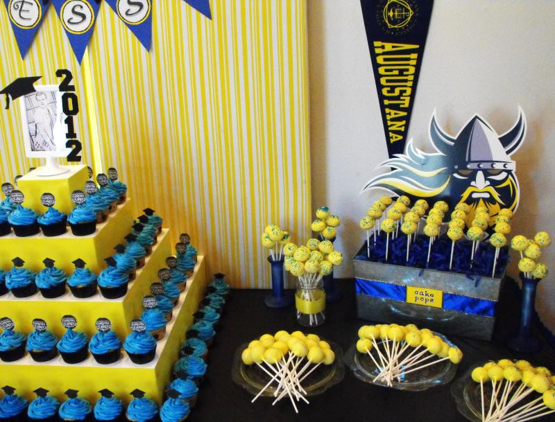 Blue And Yellow Graduation Party Ideas
 Yellow & Blue Graduation