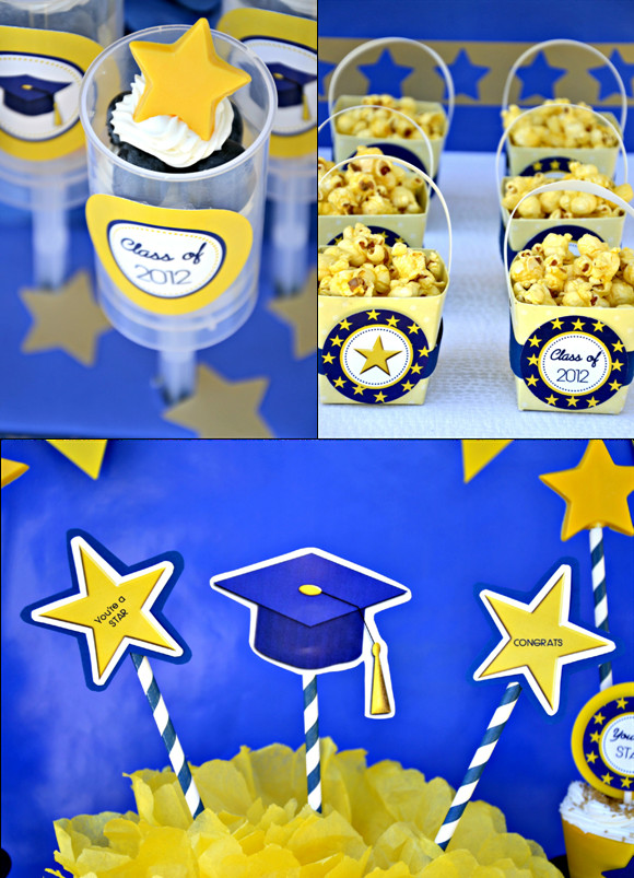Blue And Yellow Graduation Party Ideas
 20 Graduation Party Ideas