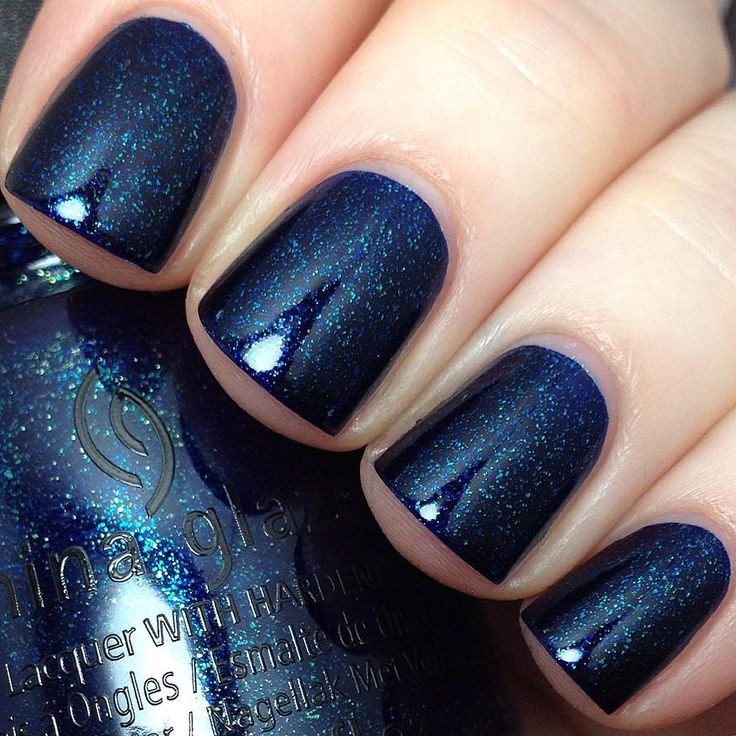 Blue Nail Colors
 25 trending Dark blue nails ideas on Pinterest