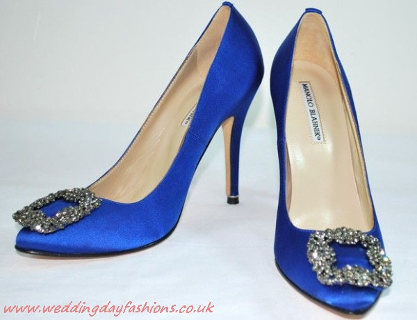 Blue Sole Wedding Shoes
 Christian Louboutin Blue Sole Wedding Shoes