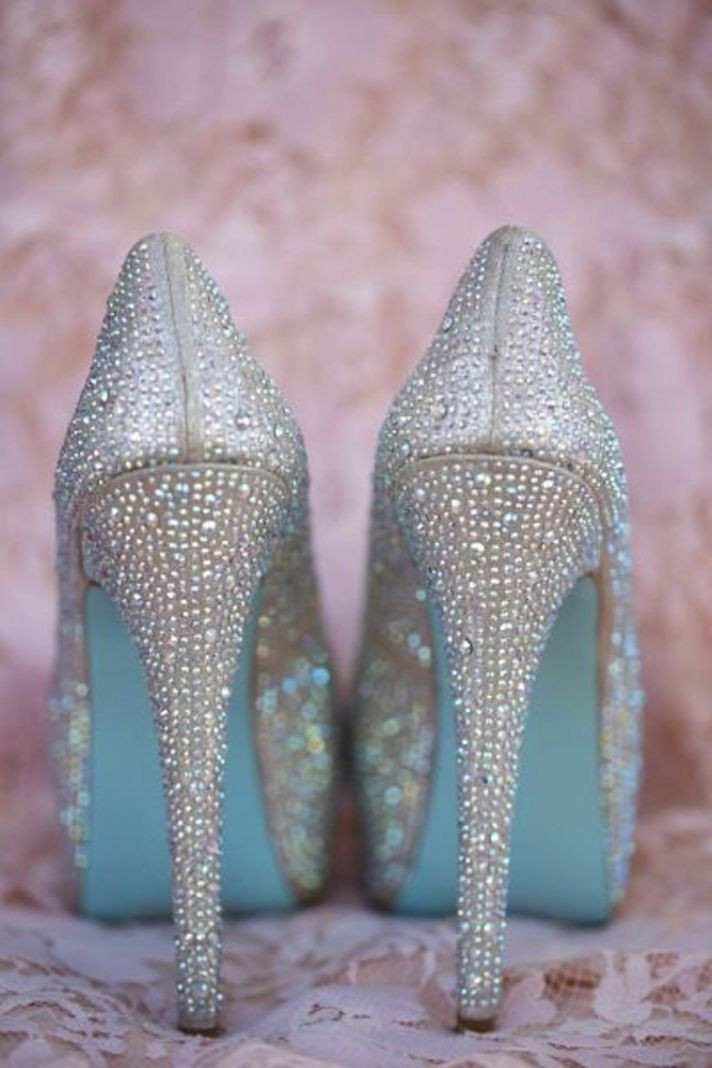 Blue Sole Wedding Shoes
 Something Blue on Your Wedding Shoe crazyforus