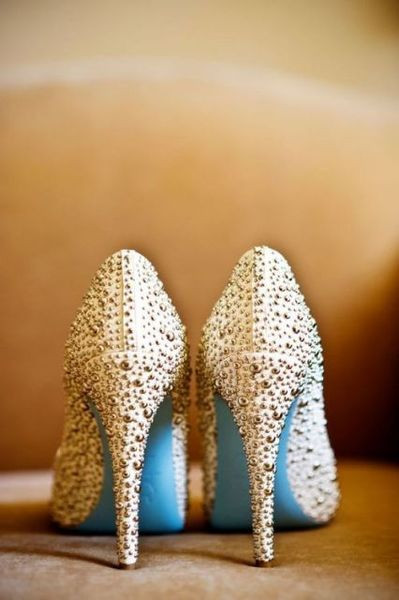 Blue Sole Wedding Shoes
 Unique Event Design LLC Why So Blue