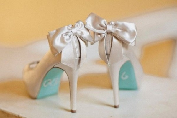 Blue Sole Wedding Shoes
 Make Your Something Blue Something Meaningful