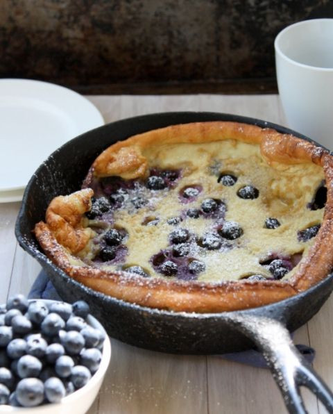 Blueberry Baby Food Recipe
 Brown Butter Blueberry Dutch Baby