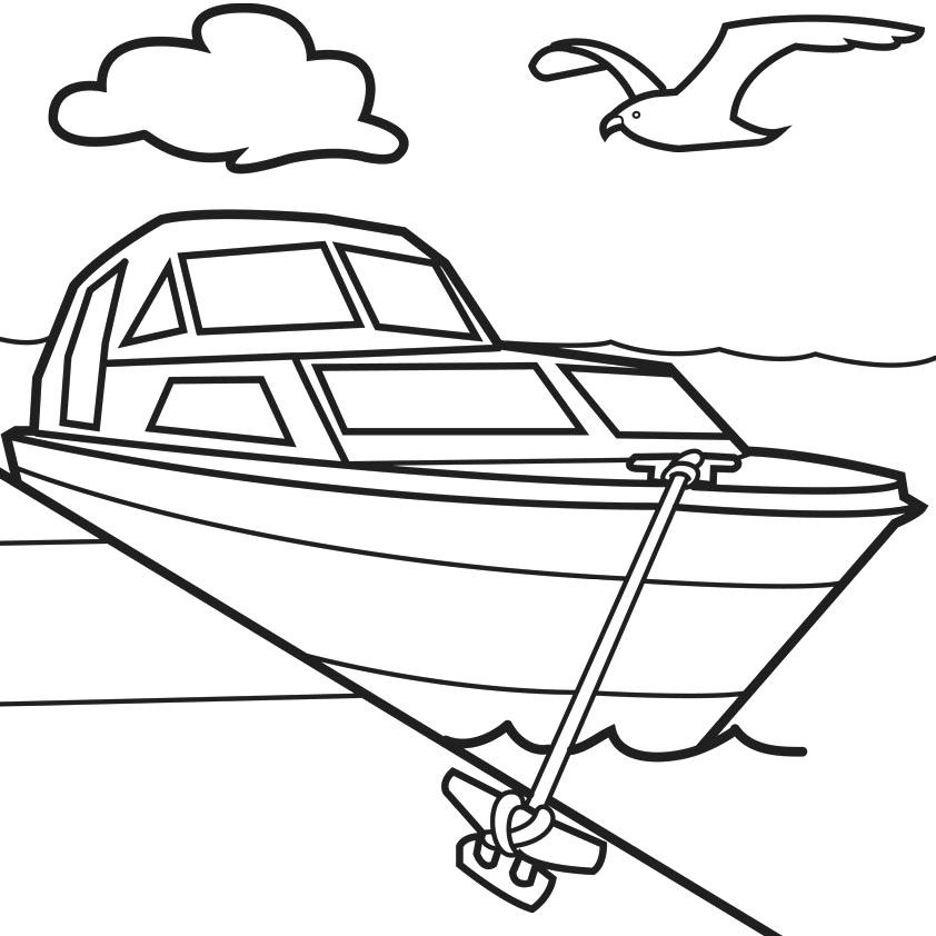 Boat Coloring Pages For Toddlers
 Boats For Kids