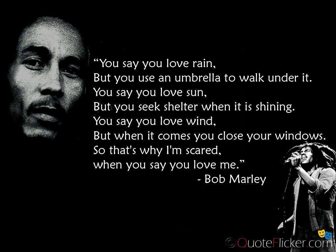 Bob Marley Love Quotes
 Bob Marley Quotes Wallpapers Wallpaper Cave