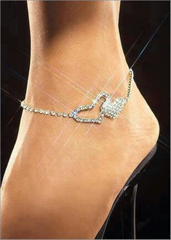 Body Jewelry Ankle
 Beautiful Ankle Bracelet Designs 42