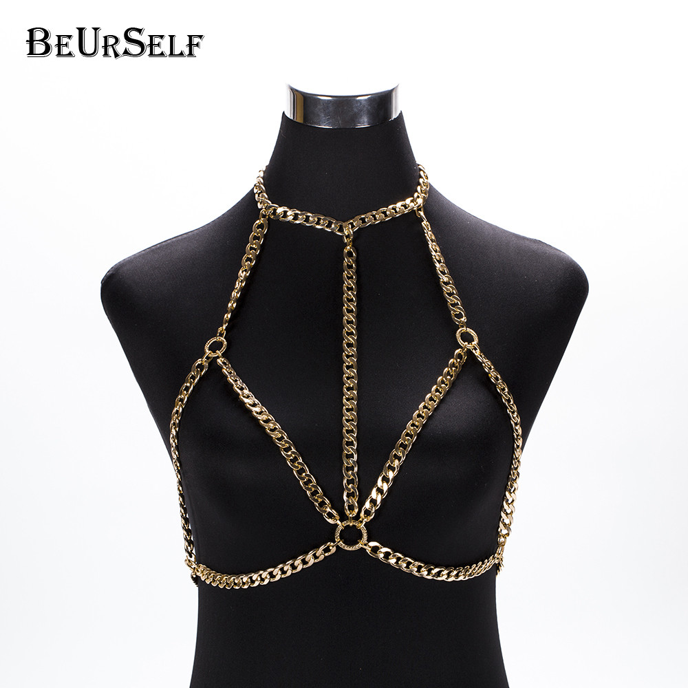 Body Jewelry Beach
 Aliexpress Buy 2018 new fashion necklace bra chain