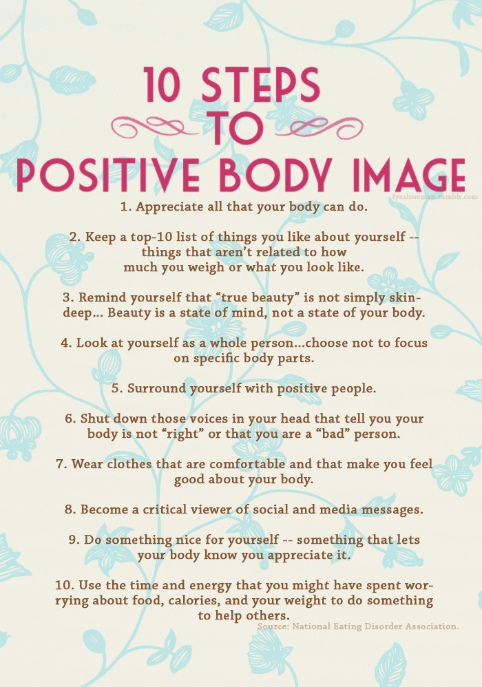 Body Positive Quotes
 Quotes About Body Image And The Media QuotesGram