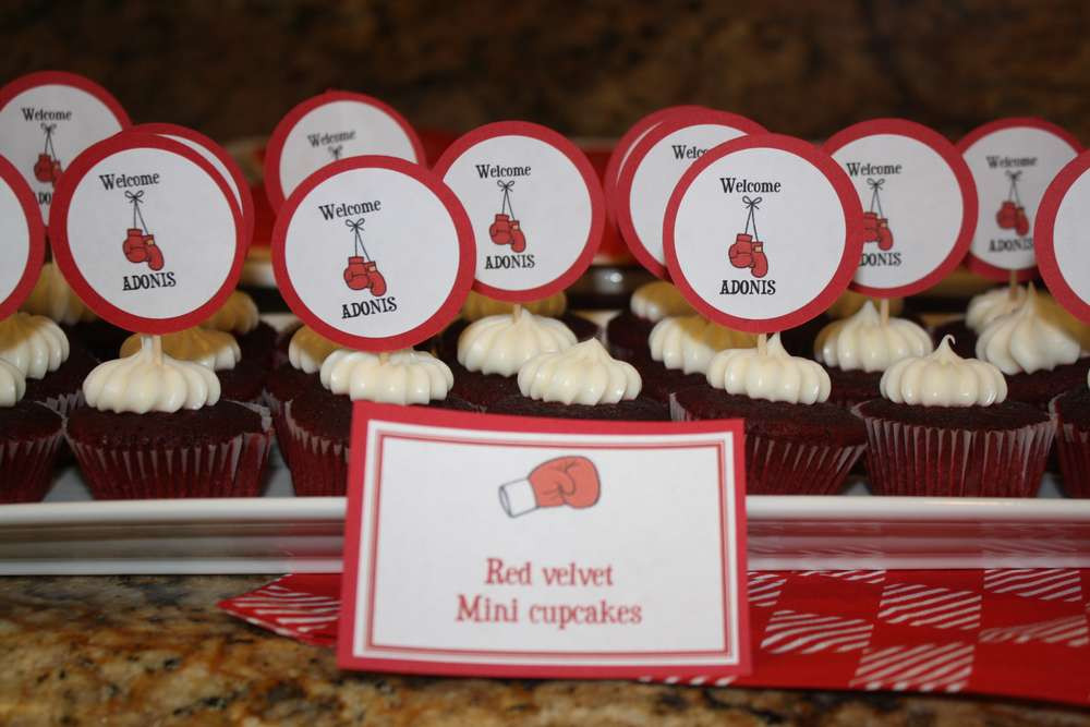 Boxing Party Food Ideas
 Boxing Baby Shower Party Ideas 6 of 12