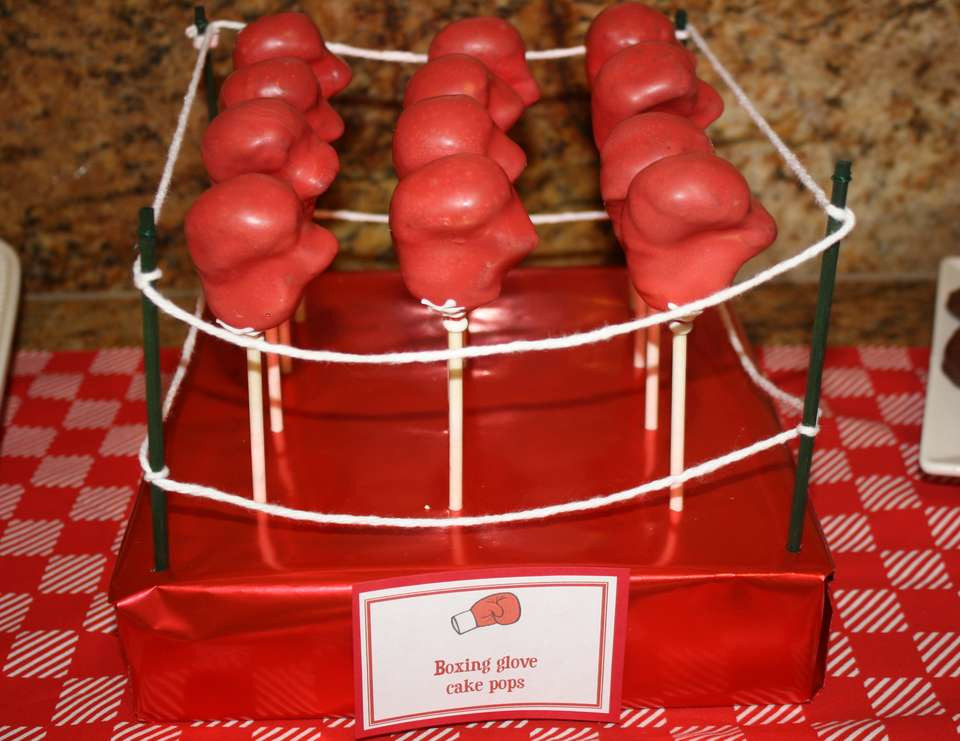 Boxing Party Food Ideas
 Boxing Baby Shower "Boxing Theme"