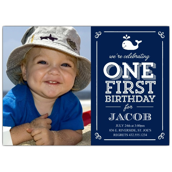 Boy 1st Birthday Invitations
 Wording for First Birthday Invitations