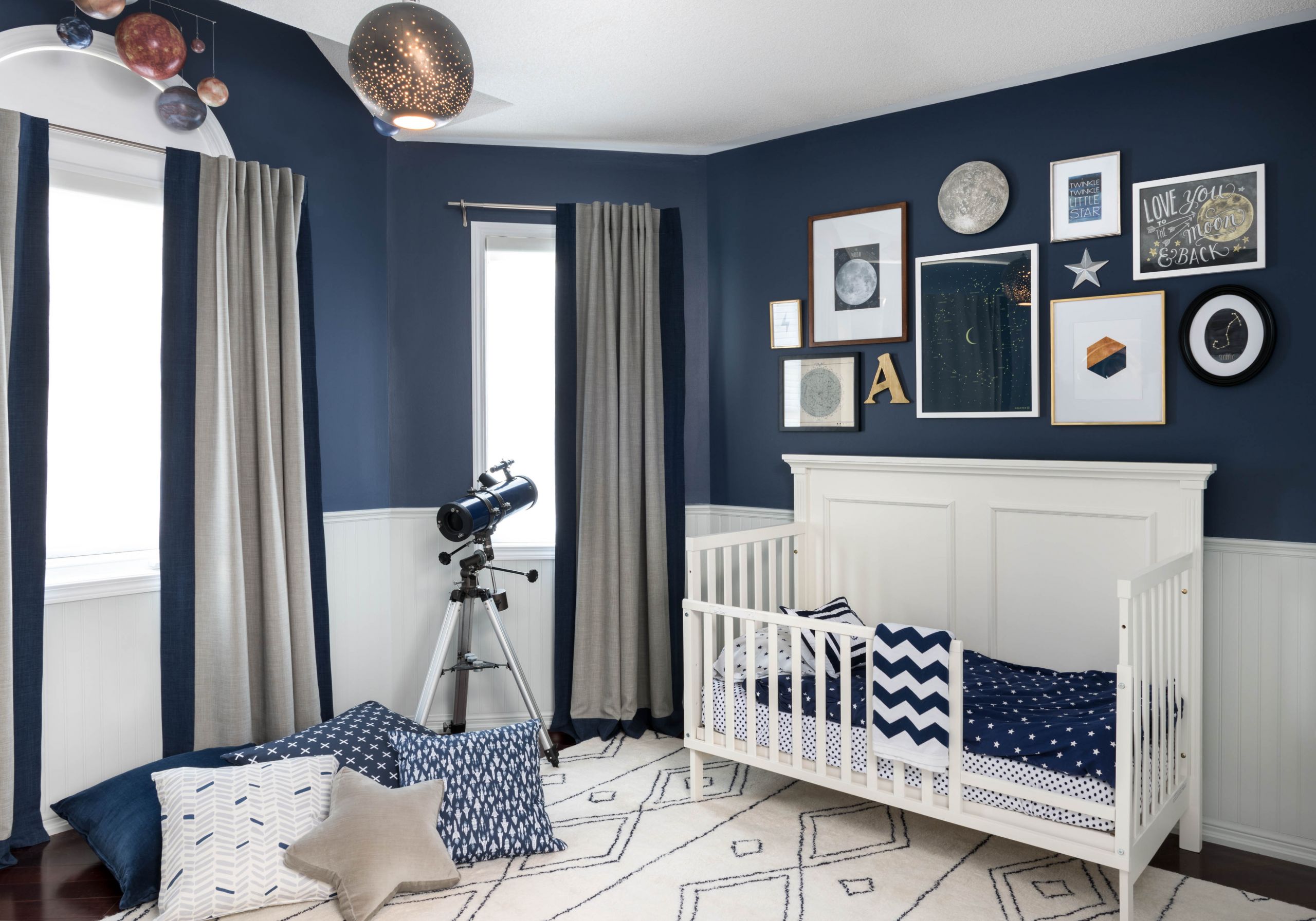 Boy Baby Rooms Decor
 Celestial Inspired Boys Room Project Nursery
