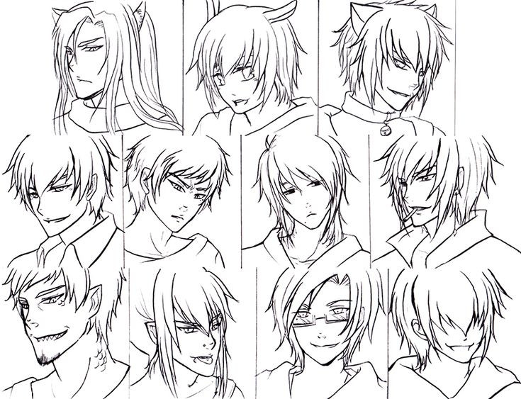 Boy Hairstyles Anime
 Best Image of Anime Boy Hairstyles