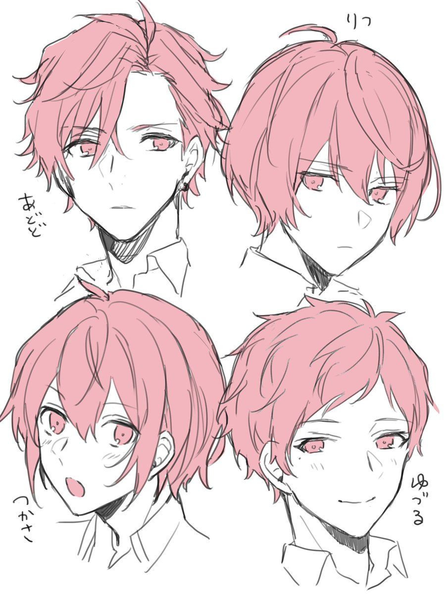 Boy Hairstyles Anime
 Male hairstyles