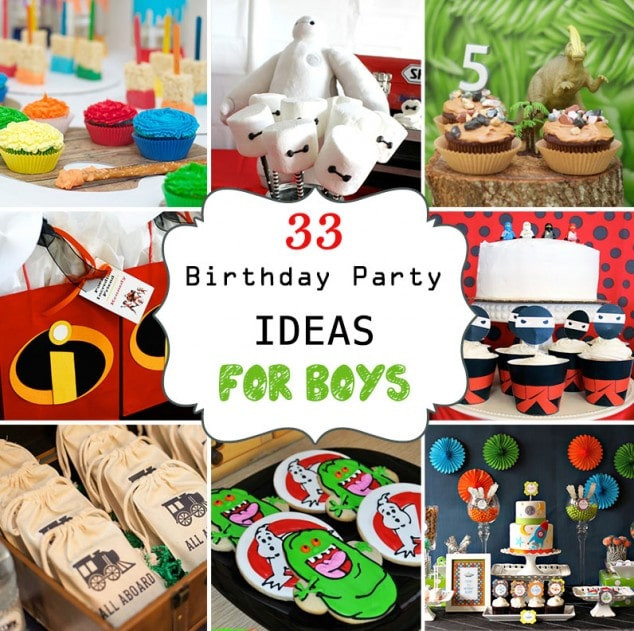 Boy Themed Birthday Party Ideas
 33 Awesome Birthday Party Ideas for Boys