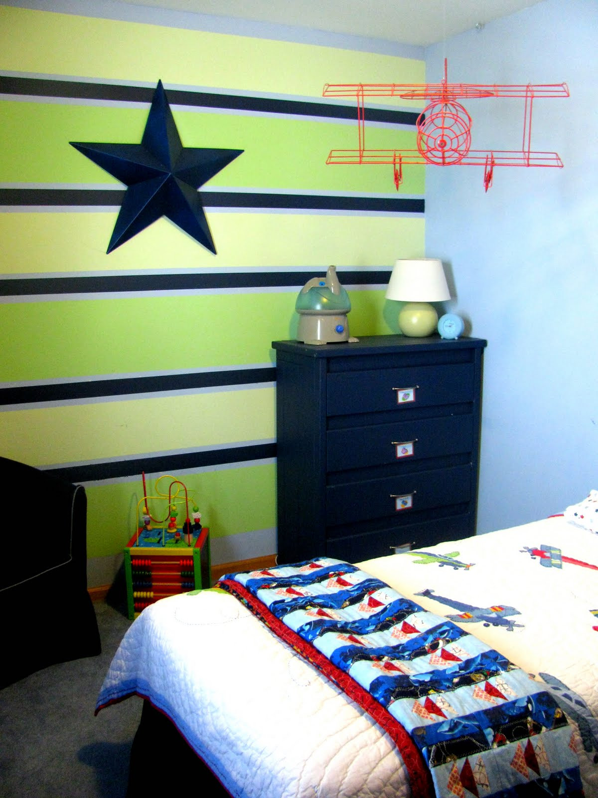 Boys Bedroom Paint
 IHeart Organizing August Featured Space Bedroom