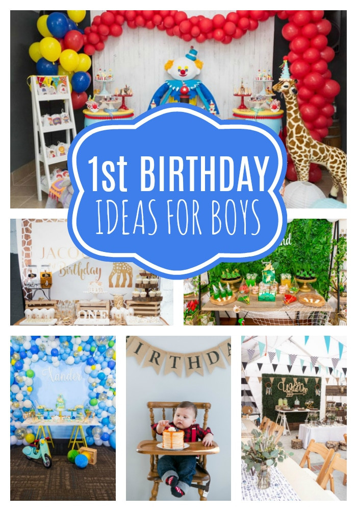 Boys Birthday Party Ideas
 18 First Birthday Party Ideas For Boys Pretty My Party