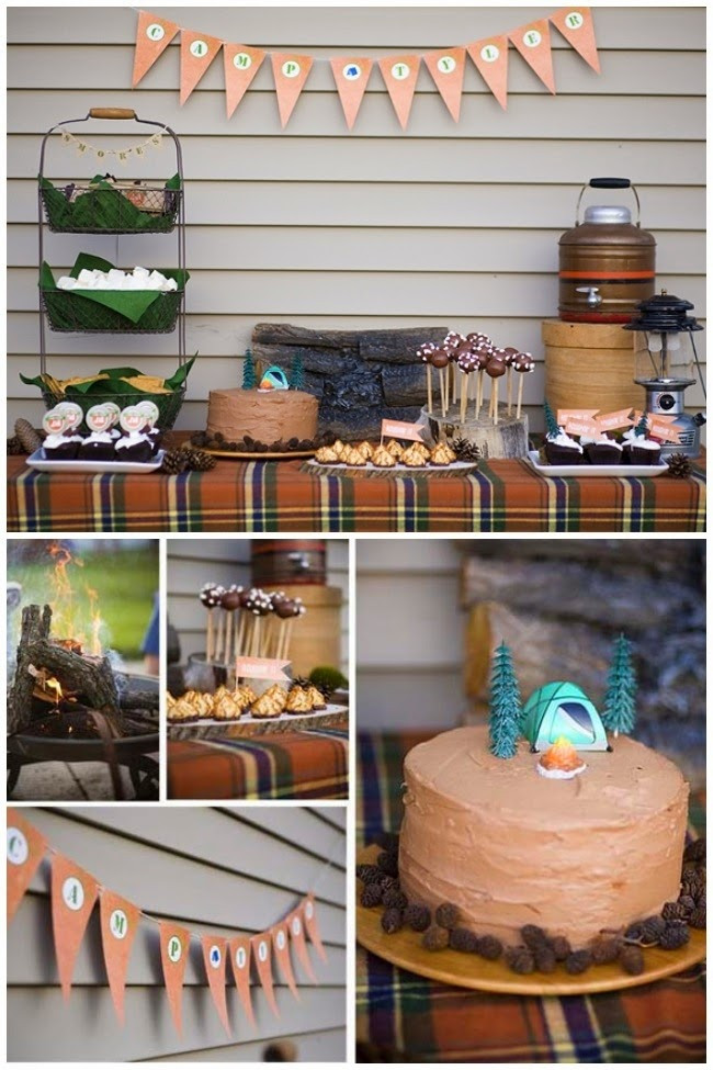 Boys Birthday Party Ideas
 Cupcake Wishes & Birthday Dreams Guest Post Camping