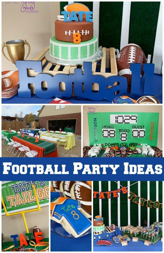 Boys Birthday Party Ideas
 This Boy s Football Birthday Party is a Touchdown
