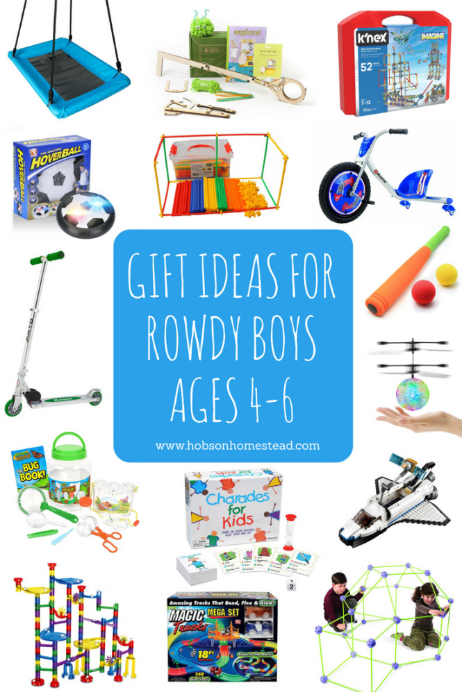 Boys Gift Ideas Age 6
 15 Gift Ideas for Rowdy Boys Ages 4 6