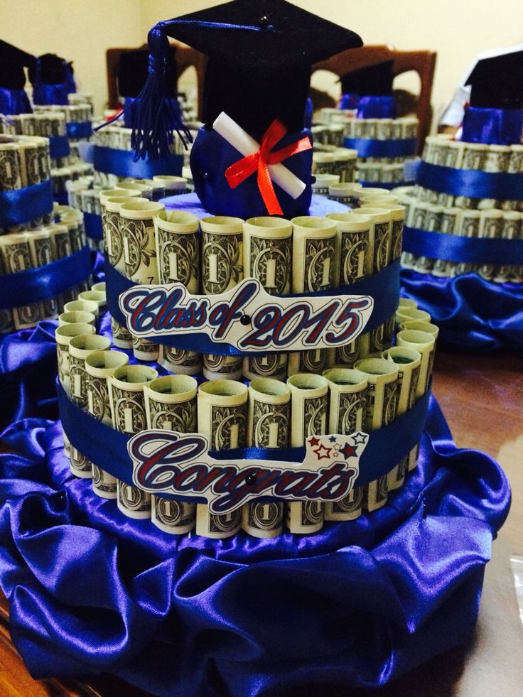 Boys Graduation Gift Ideas
 2014 2015 Graduation money cake for boys