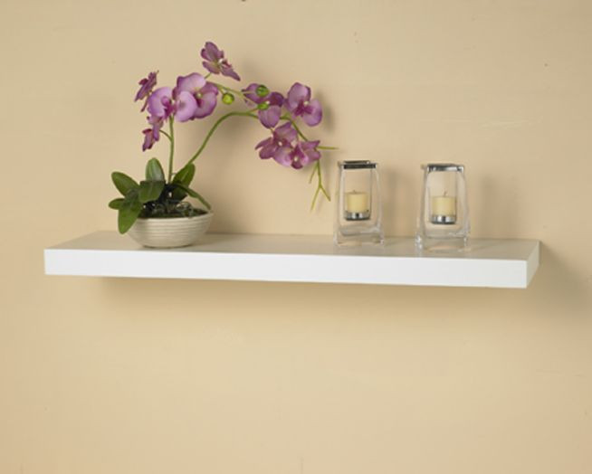 Bracketless Shelves DIY
 Bracketless Wall Shelf Floating Shelf wall mounted shelf