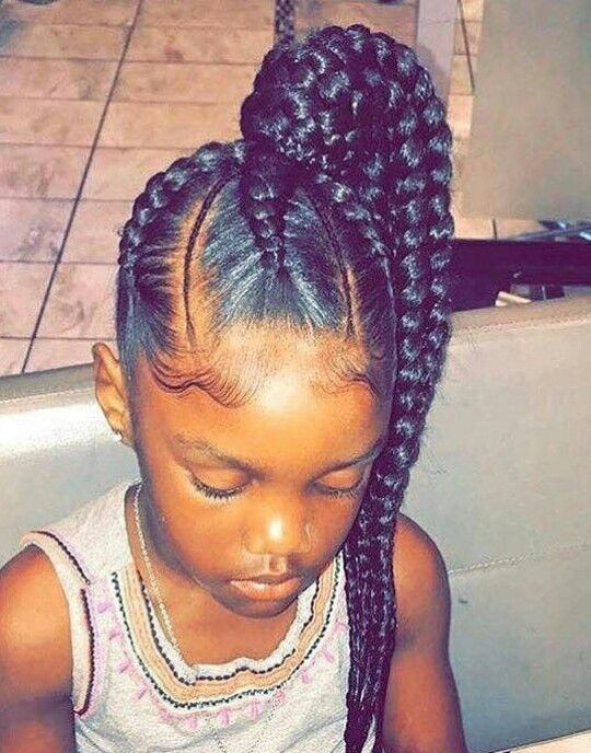Braided Hairstyles For Kids With Weave
 Pin by Iam3xclusivebabe🌈 on Cute Hair Styles
