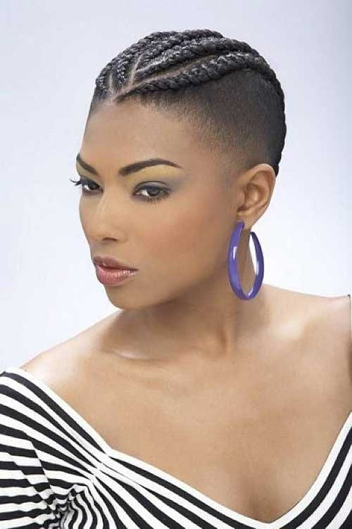 Braided Hairstyles For Short Natural Black Hair
 Braids for Black Women with Short Hair